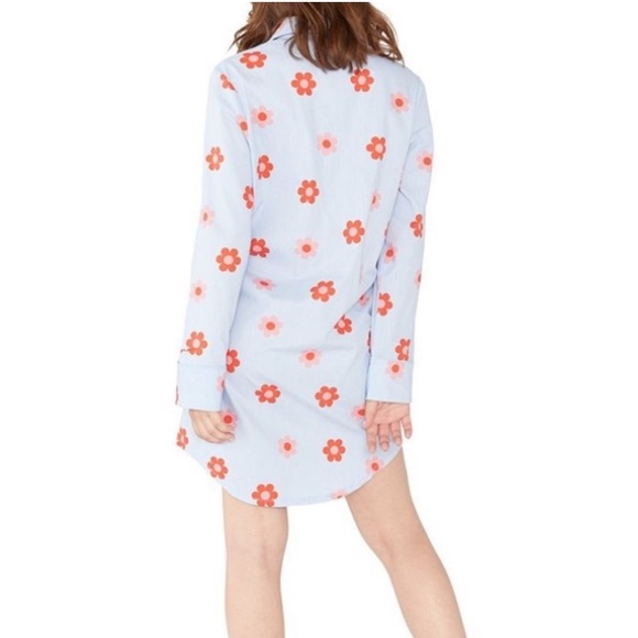 Ban.do Retro Daisy Sleep Dress Button Down SZ S NWT! - Picture 2 of 5